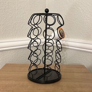 Black Metal Coffee Pod Holder